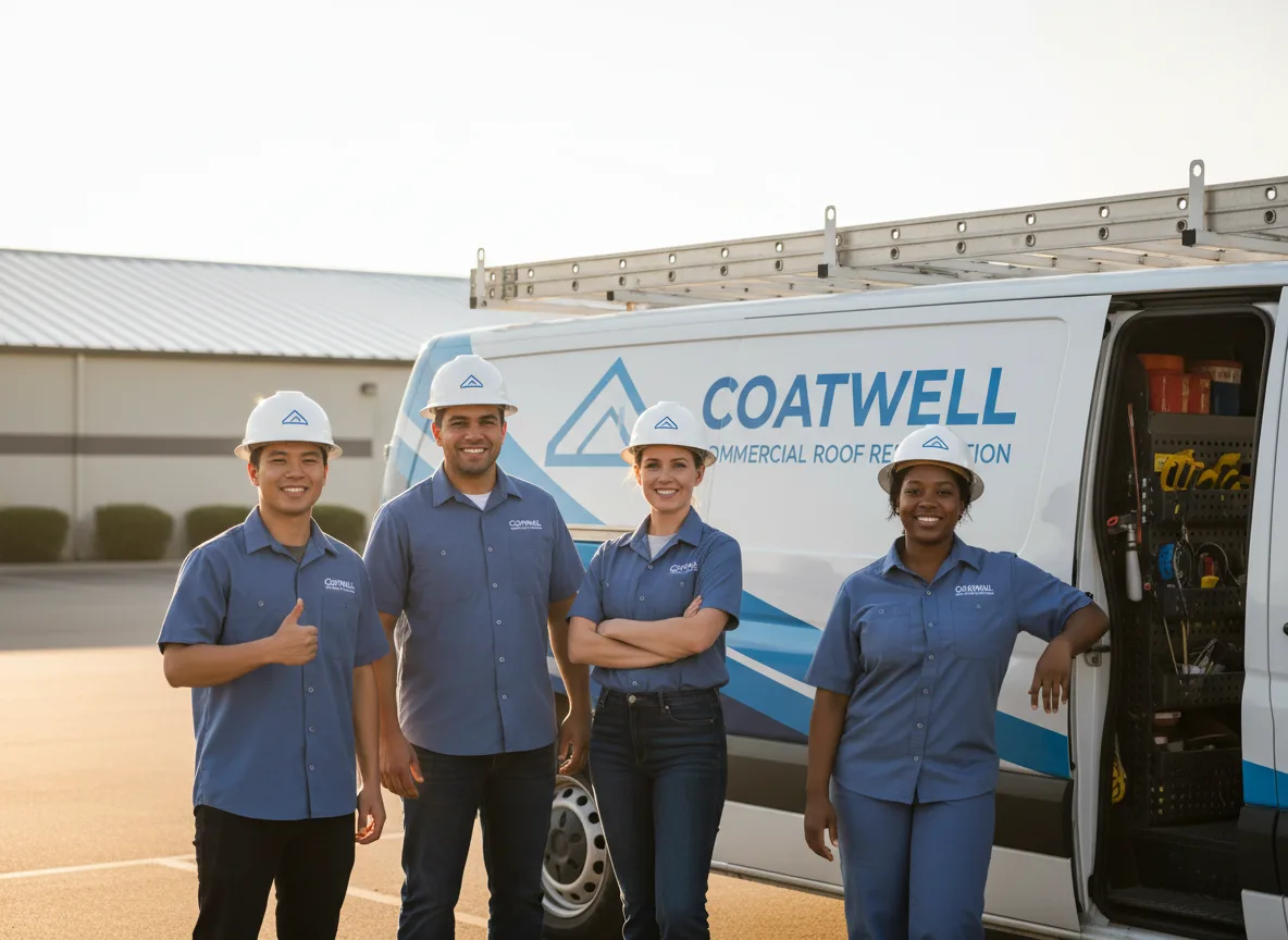 Commercial roof coating company in Deerfield, OH